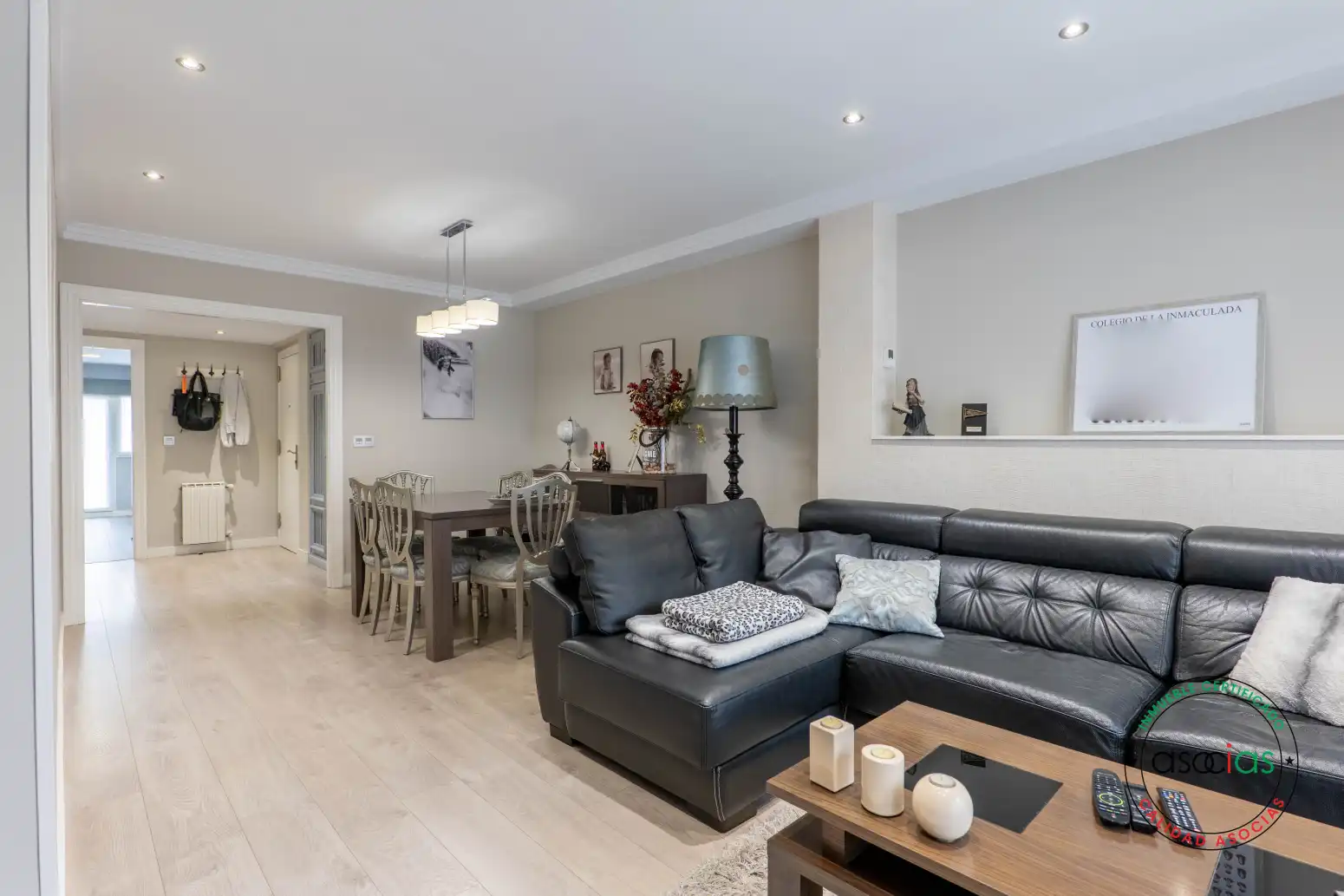 Sala de estar de Piso en venta en Gijón  con Calefacción y Terraza