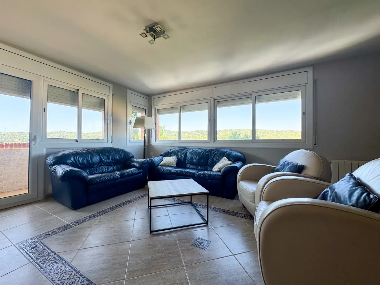 Living room of Flat for sale in Sentmenat  with Air Conditioner, Heating and Oven