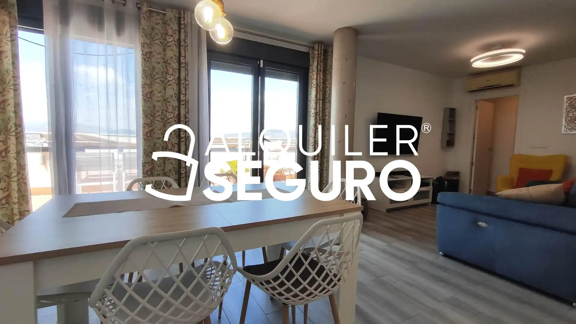Wohnzimmer von Dachboden zur Miete in Sagunto / Sagunt mit Klimaanlage, Terrasse und Abstellraum