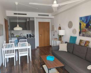 Sala d'estar de Apartament per a compartir en Oliva amb Aire condicionat i Terrassa