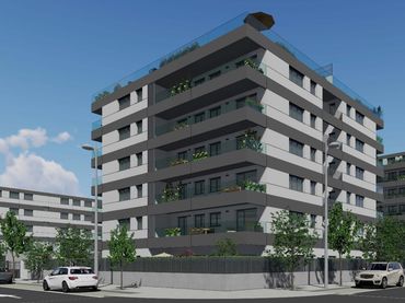 Baixos d'obra nova amb piscina en venda a Calle del Asteroide