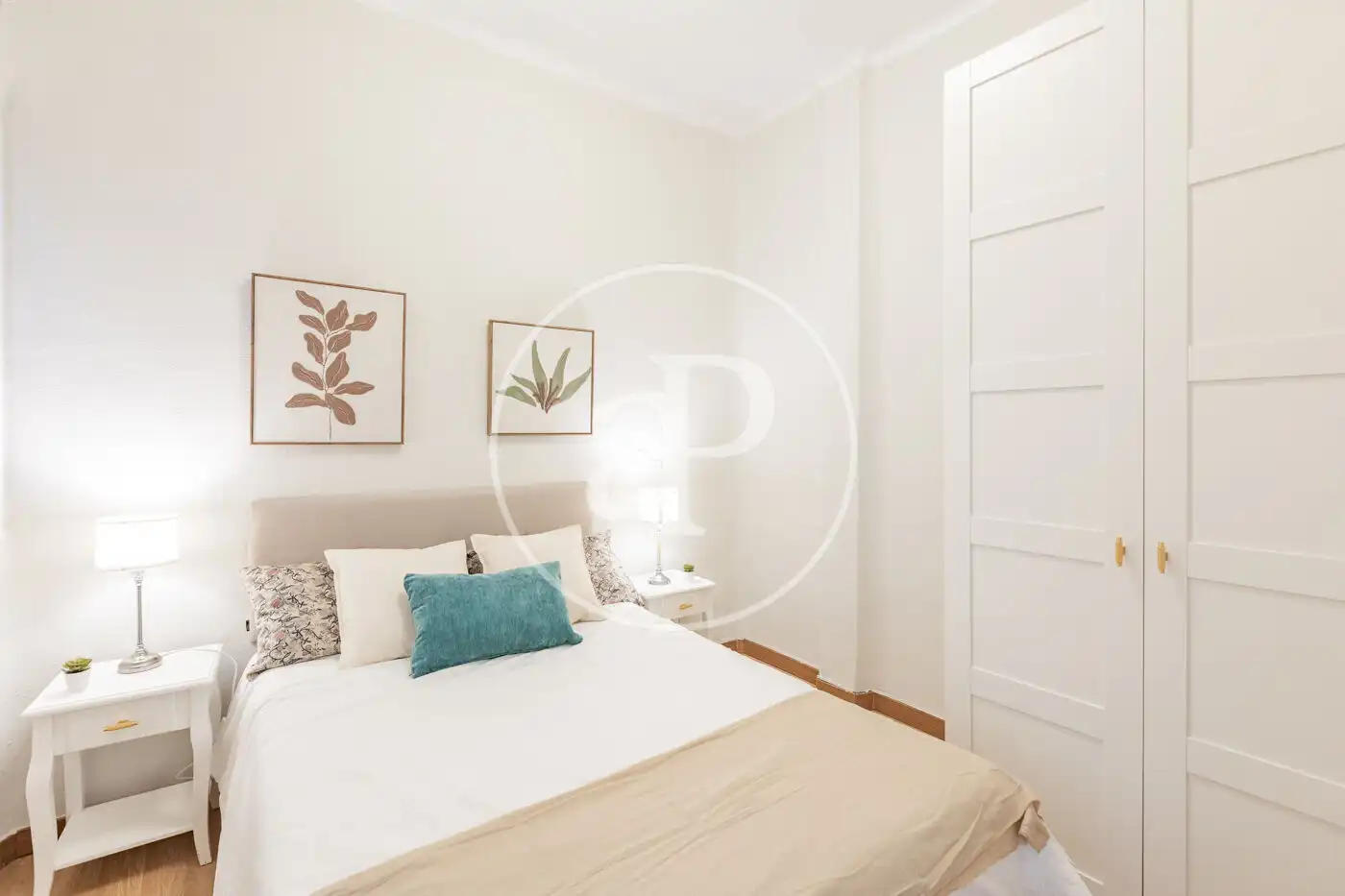 Bedroom of Flat for rent in Madrid  with Heating and Furnished