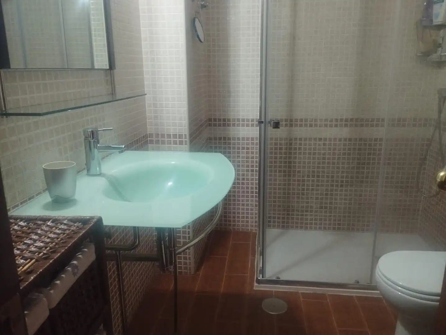 Bathroom of Detached homes for rent in Sevilla  with Air Conditioner, Heating and Terrace