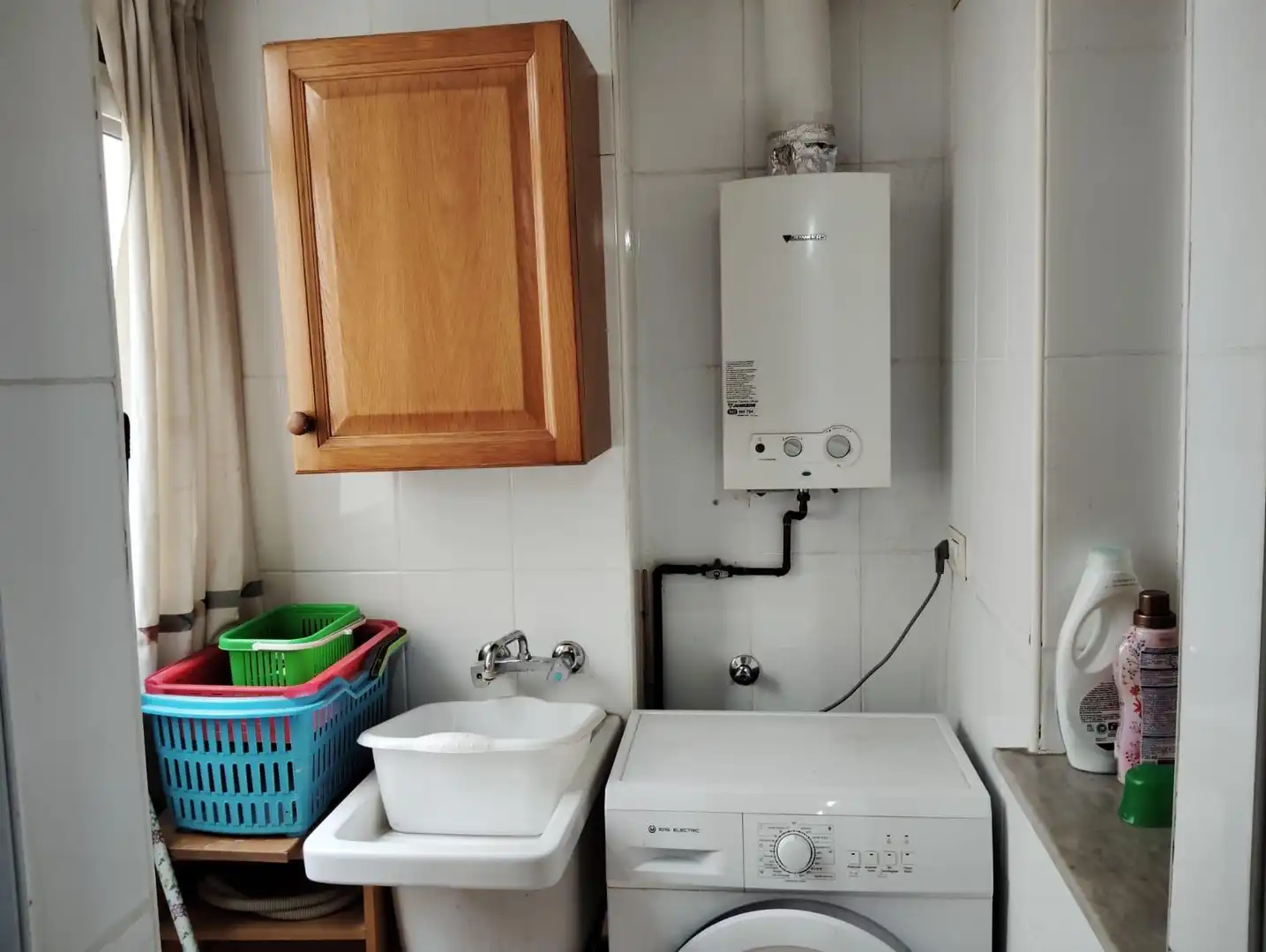 Cocina de Piso en venta en Benetússer con Aire acondicionado, Amueblado y Balcón