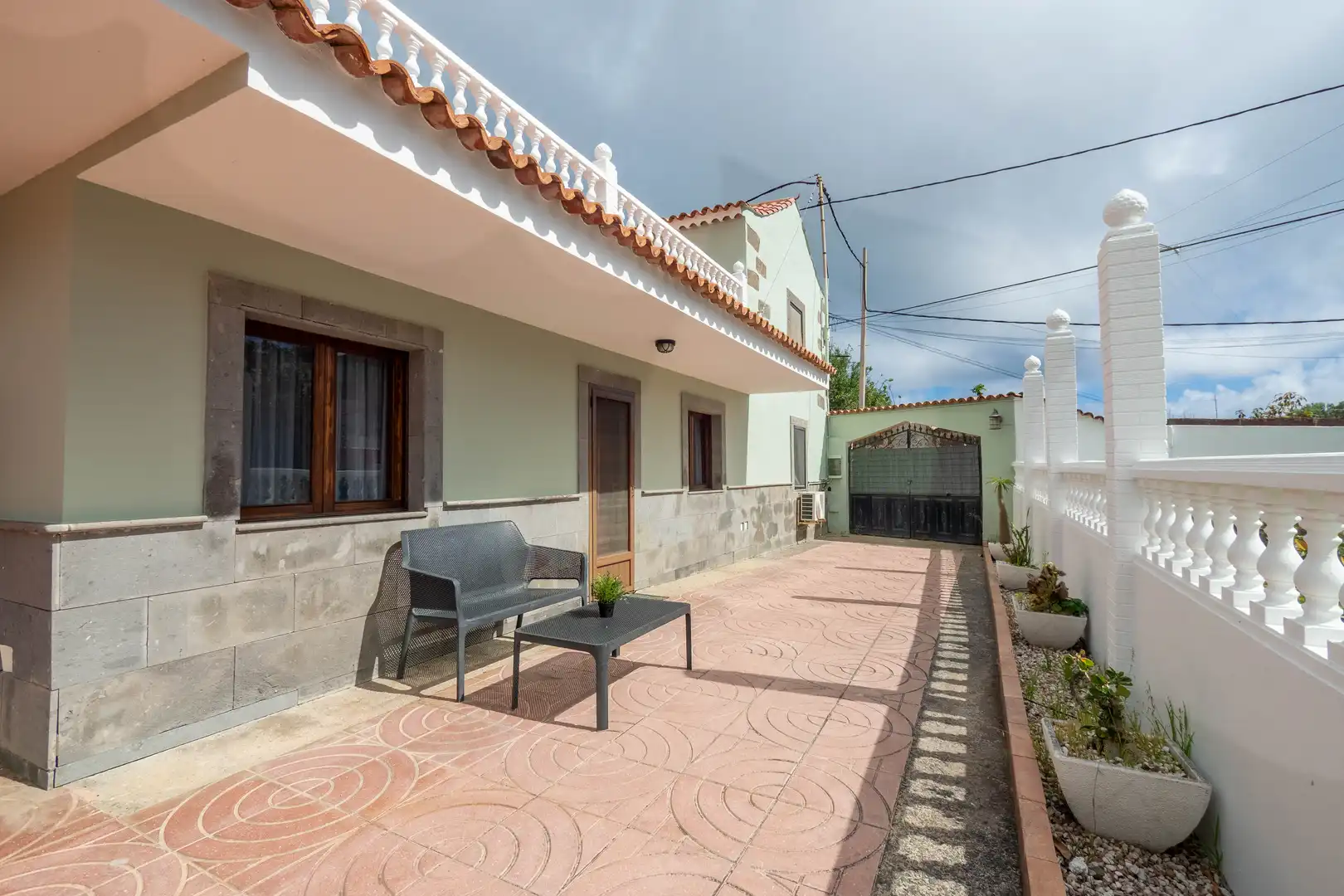 Terrassa de Casa o xalet en venda en Moya (Las Palmas) amb Jardí privat, Terrassa i Traster