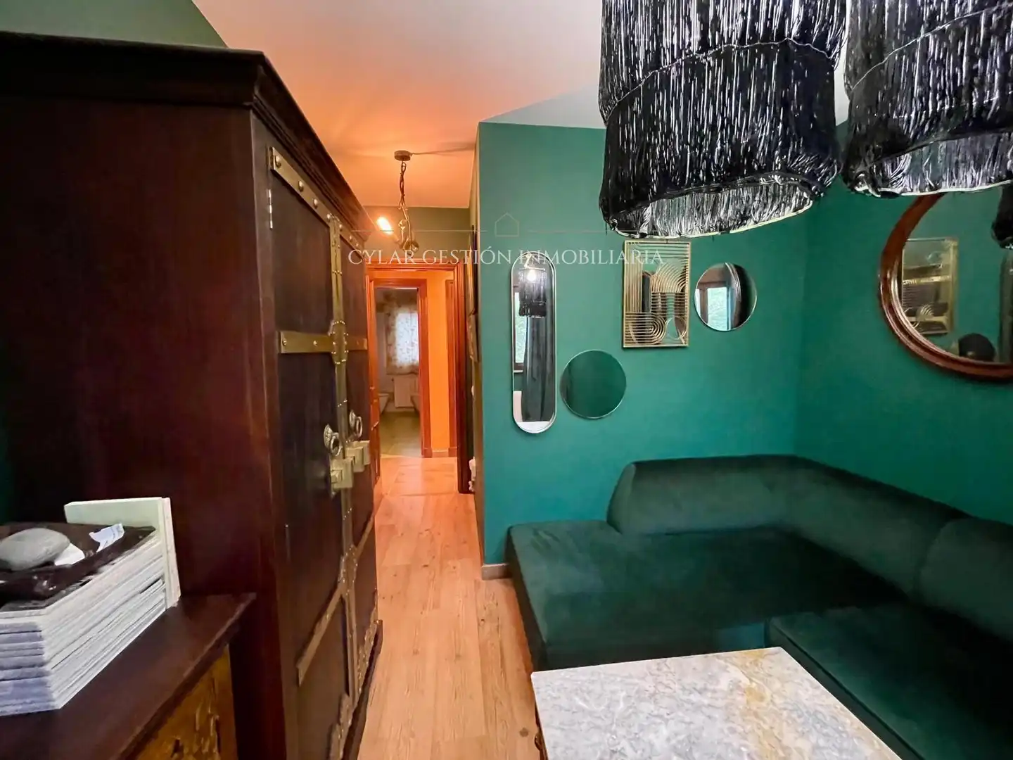 Sala de estar de Casa o chalet en venta en San Cristóbal de la Cuesta con Calefacción, Parquet y Terraza