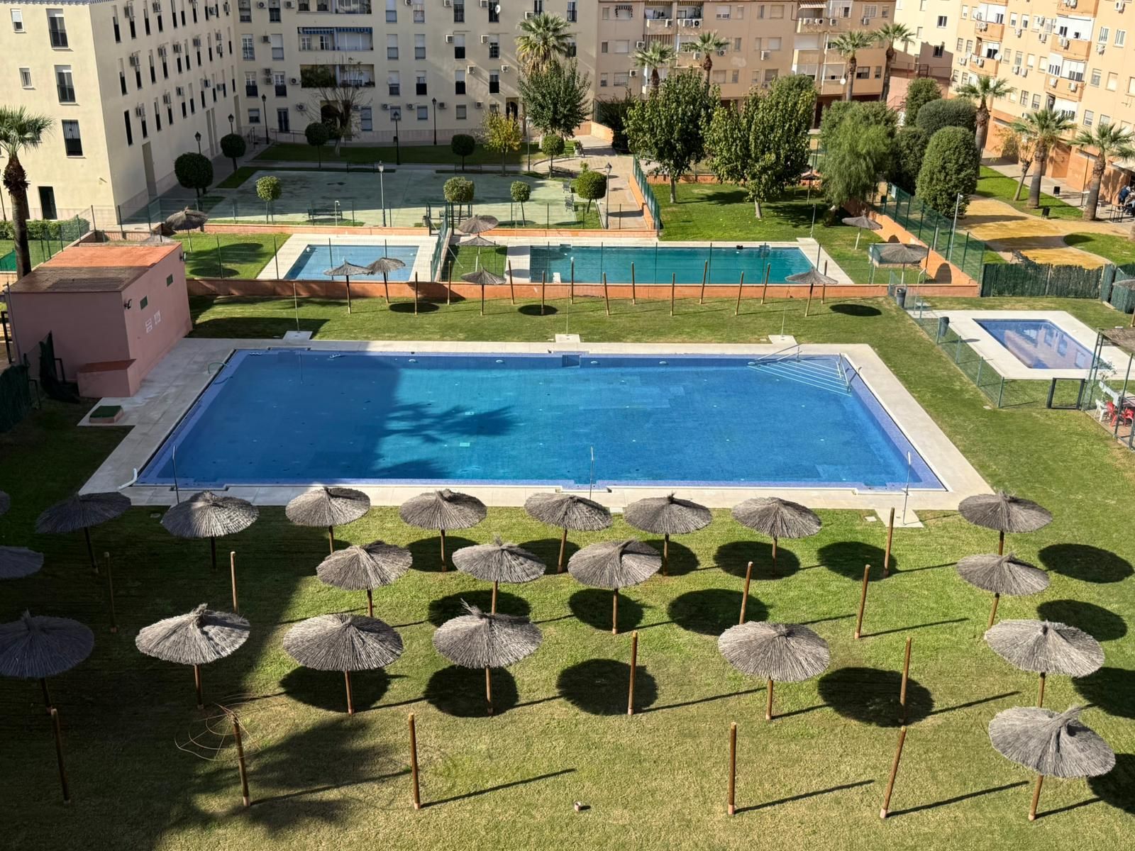 Piscina de Apartament en venda en Montequinto amb Jardí privat i Piscina comunitària