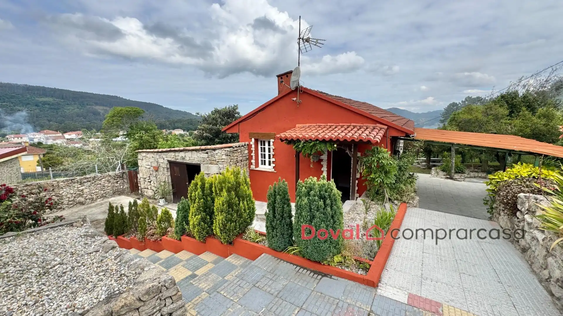 Vista exterior de Casa o xalet en venda en Gondomar