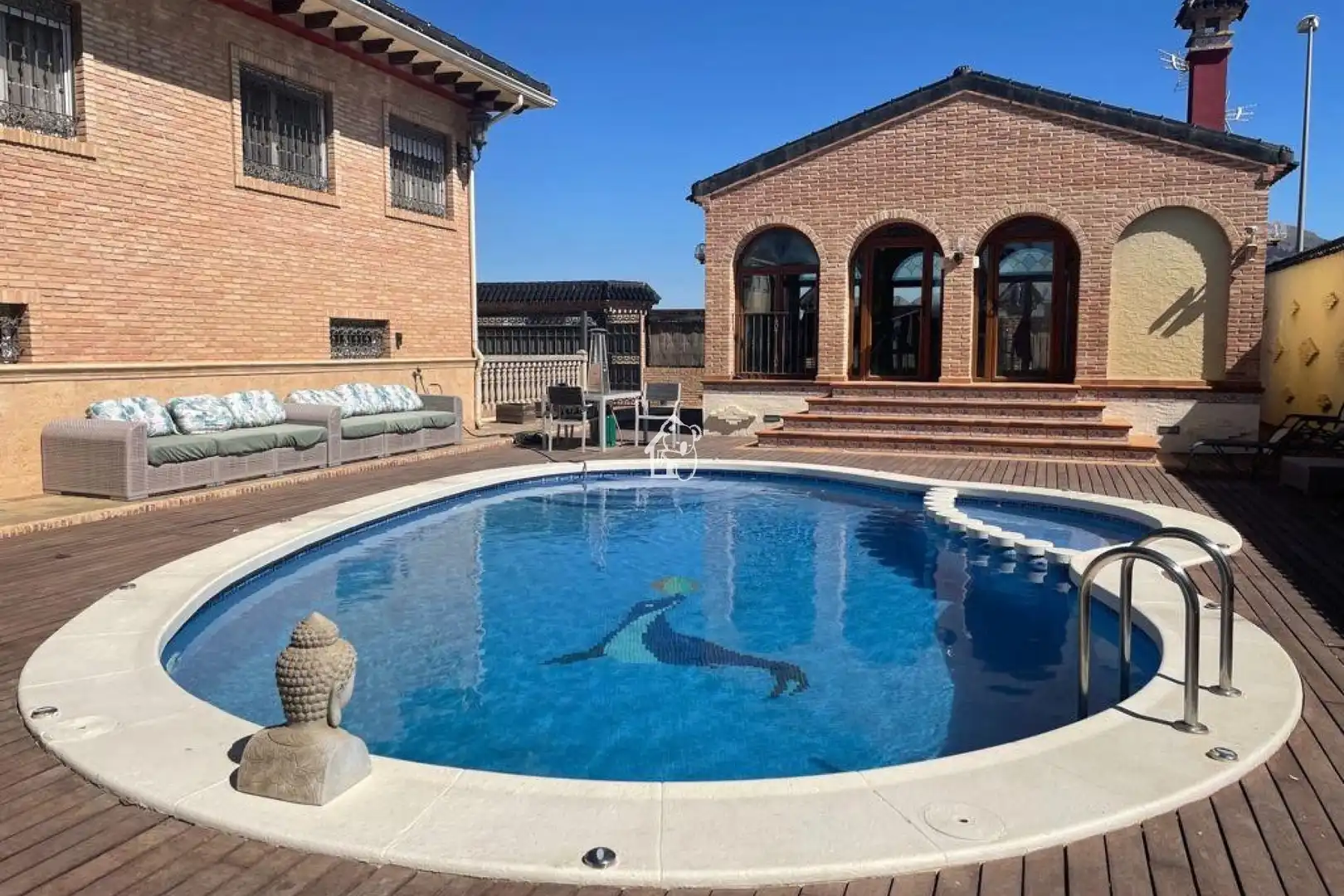Piscina de Casa o chalet de alquiler en Orihuela con Aire acondicionado, Calefacción y Jardín privado