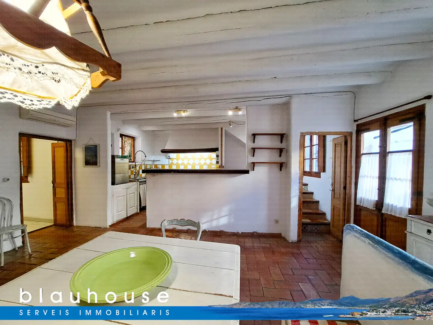 Cocina de Casa o chalet en venta en La Selva de Mar con Aire acondicionado, Calefacción y Terraza