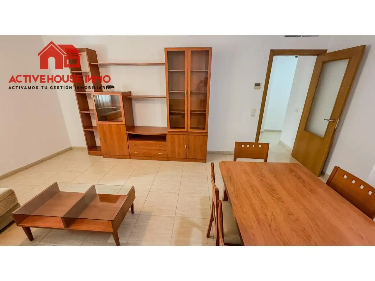 Wohnzimmer von Wohnung zum Verkauf in La Ràpita mit Klimaanlage, Heizung und Abstellraum