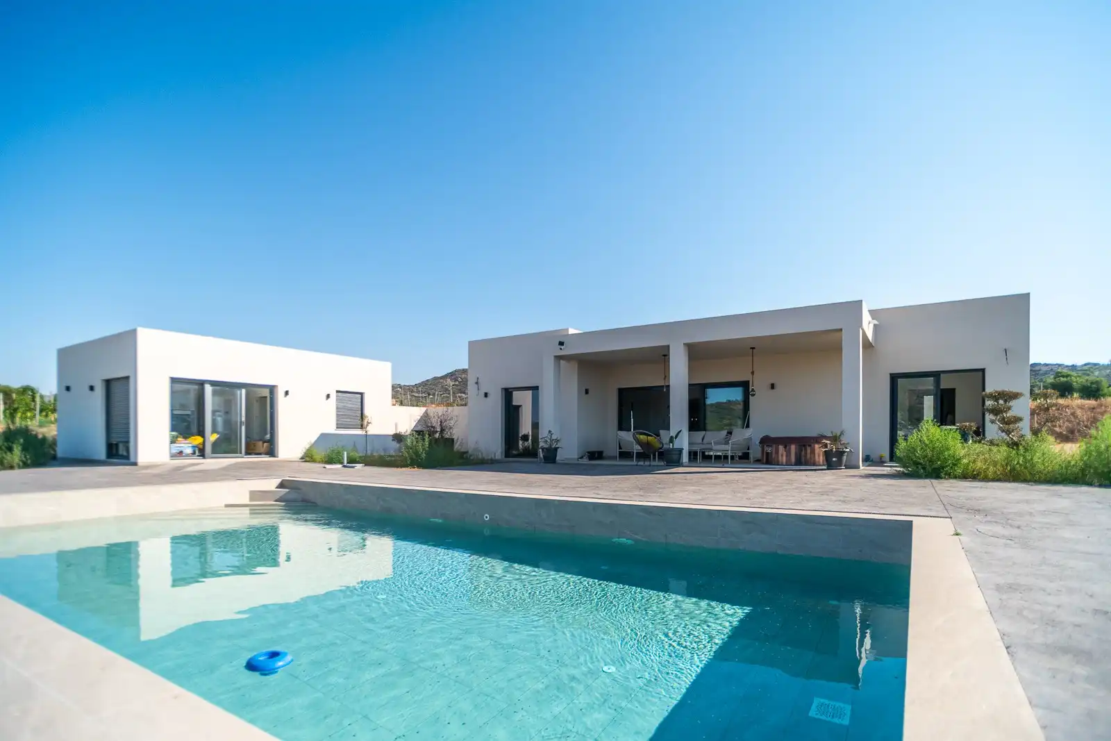 Piscina de Casa o chalet en venta en Aspe con Aire acondicionado, Calefacción y Jardín privado