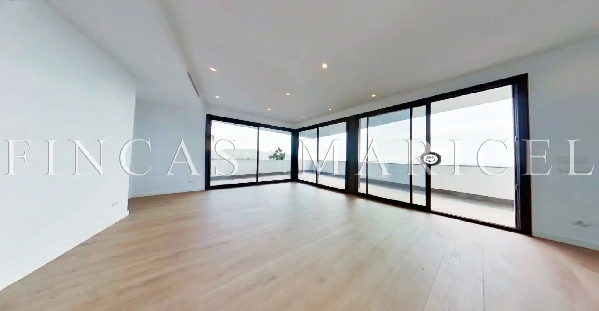 Wohnzimmer von Haus oder Chalet zum Verkauf in Sitges mit Klimaanlage, Heizung und Privatgarten