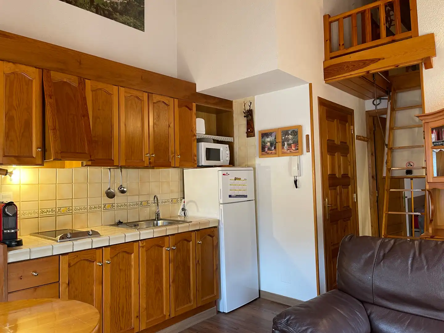 Cuina de Àtic en venda en Setcases amb Calefacció, Parquet i Traster