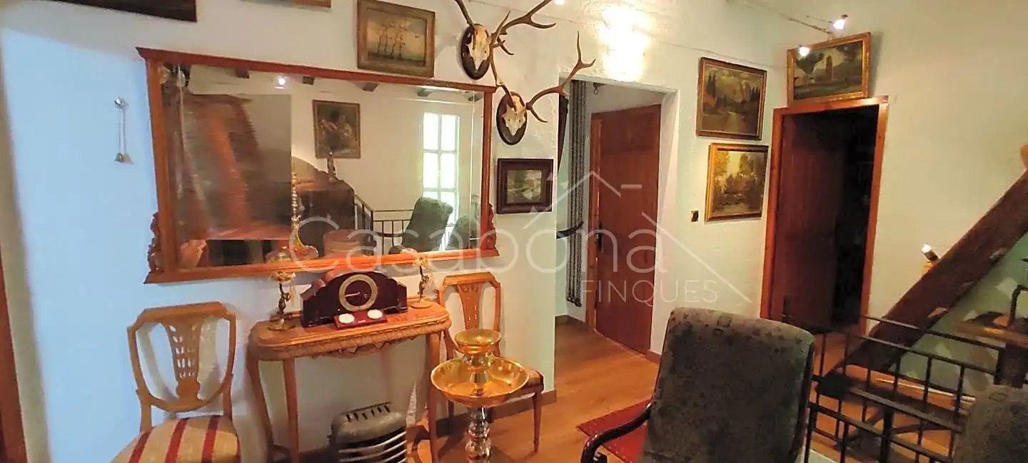Comedor de Finca rústica en venta en Arbúcies con Jardín privado, Terraza y Amueblado