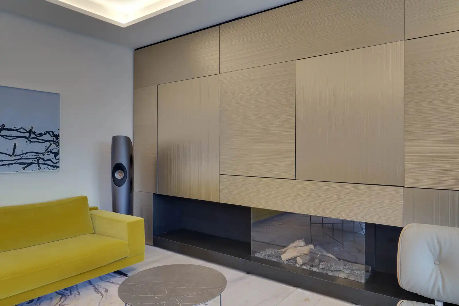 Living room of Flat for sale in Barcelona  with Air Conditioner, Heating and Parquet flooring