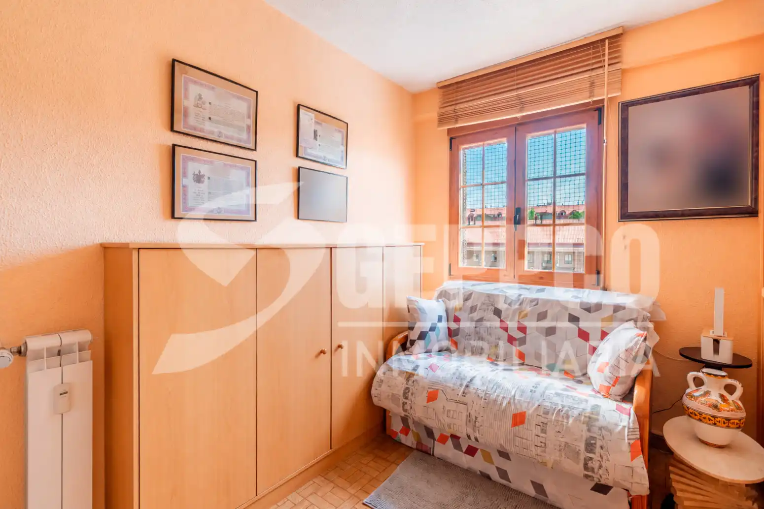 Bedroom of Flat for sale in Móstoles  with Air Conditioner, Heating and Terrace