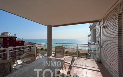 Terrace of Apartment for sale in Peñíscola / Peníscola  with Air Conditioner, Terrace and Community pool