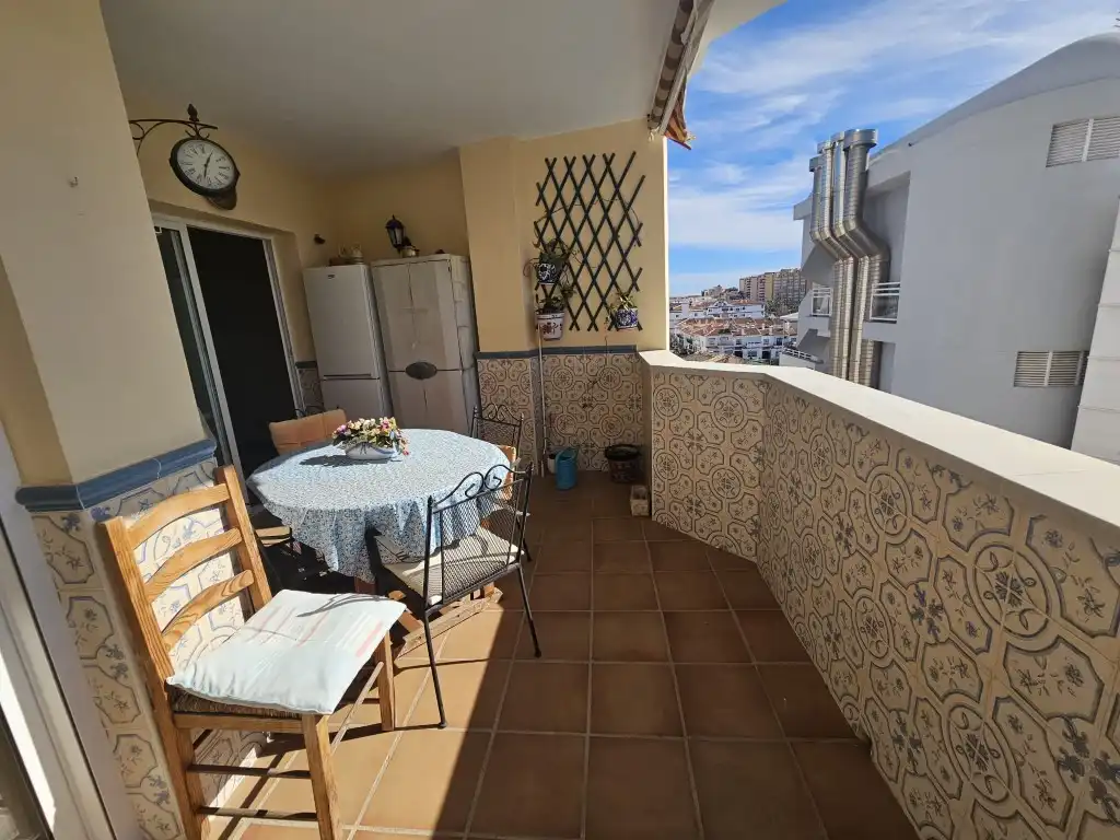 Terrassa de Pis en venda en Torrox amb Jardí privat, Terrassa i Piscina