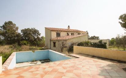 Exterior view of House or chalet for sale in El Pla de Santa Maria