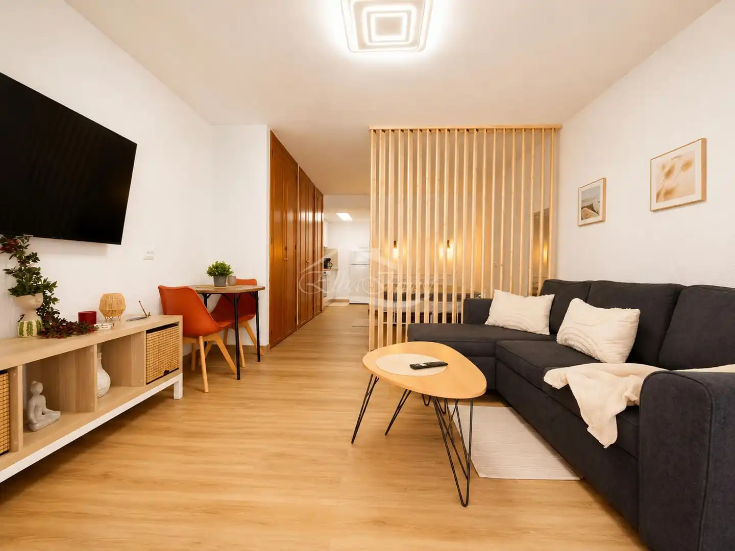 Living room of Flat for rent in Arona  with Terrace, Swimming Pool and Furnished