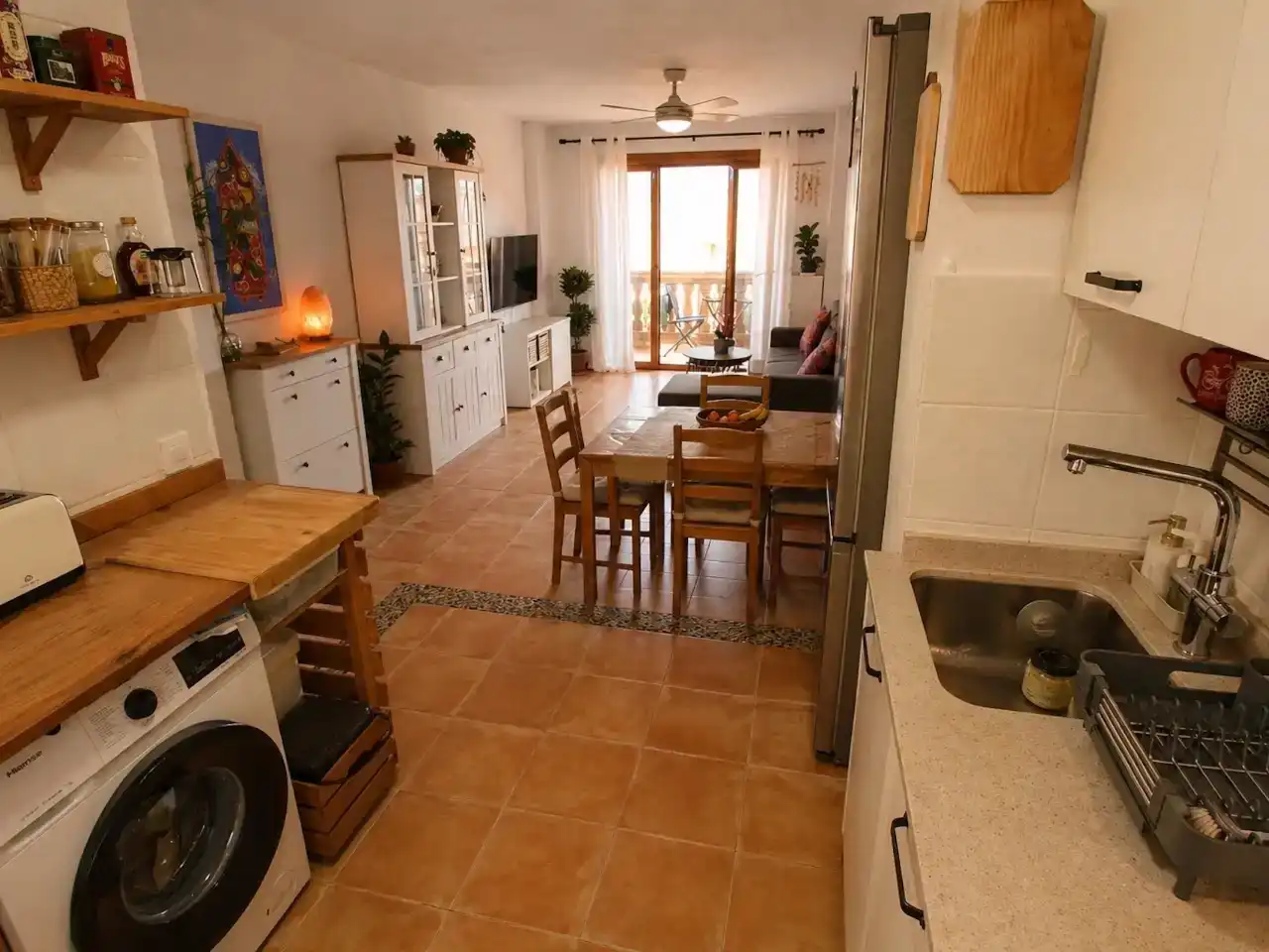 Sala de estar de Piso en venta en Cala Ratjada