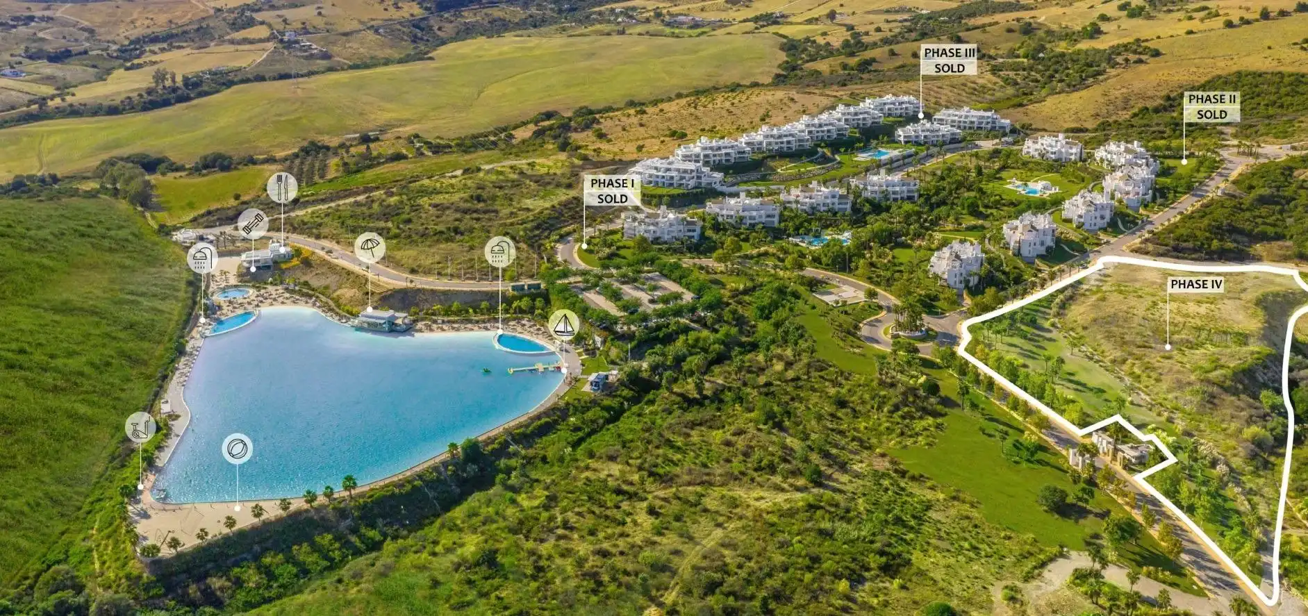 Wohnung mit Terrasse zum Verkauf in Urbanizacion Alcazaba Lagoo, imagen 5