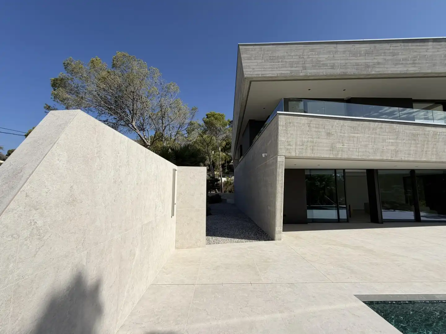 Vista exterior de Casa o xalet en venda en Altea amb Alarma