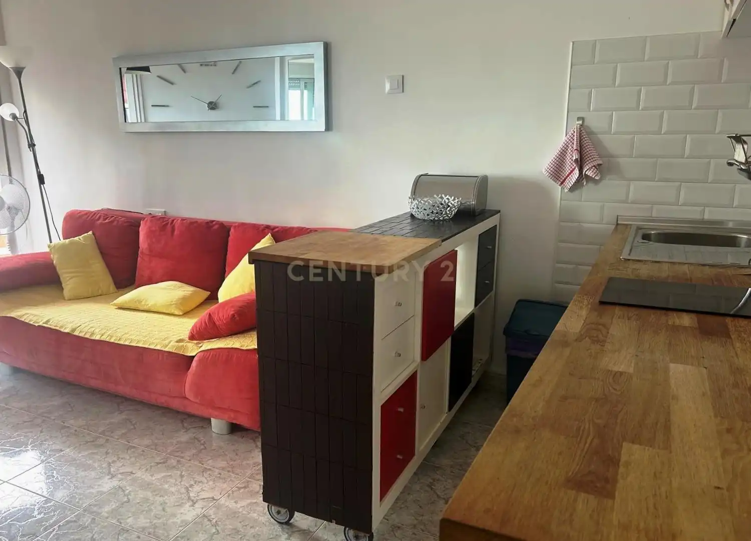 Habitación de Apartamento en venta en Calpe / Calp con Aire acondicionado, Jardín privado y Microondas