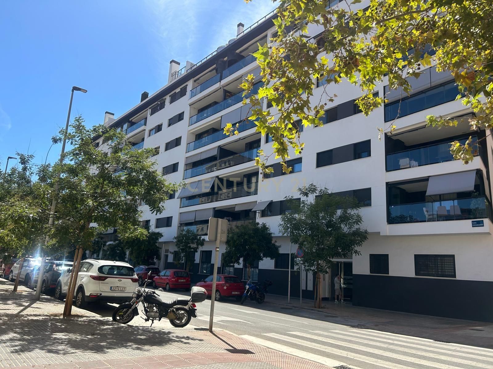 Exterior view of Apartment for sale in Málaga Capital  with Air Conditioner, Storage room and Swimming Pool