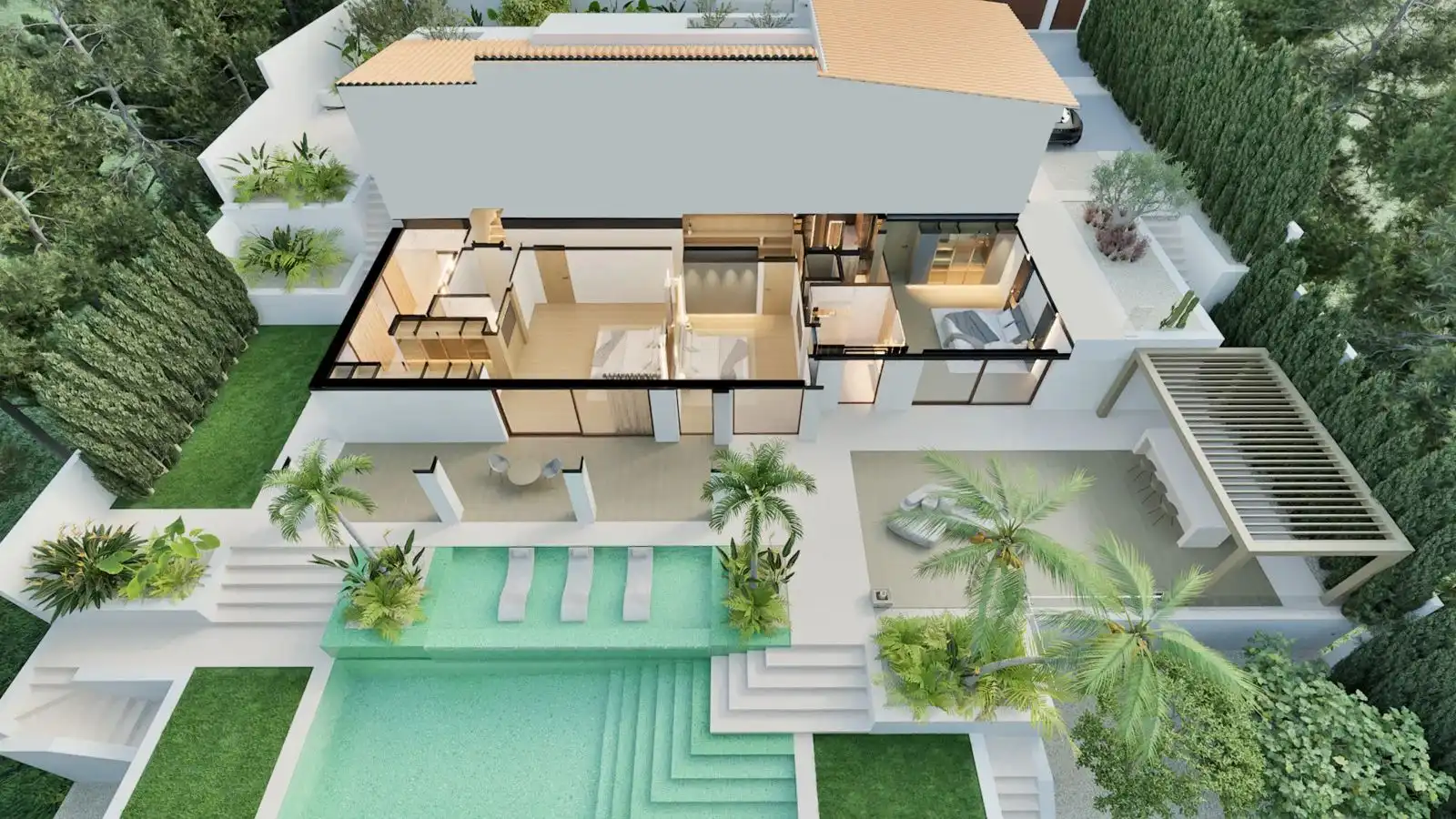 Houses for sale in Altea  with Air Conditioner, Private garden and Terrace