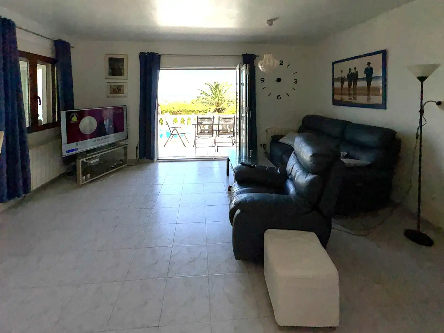 Sala de estar de Casa o chalet en venta en Dénia con Aire acondicionado, Calefacción y Jardín privado