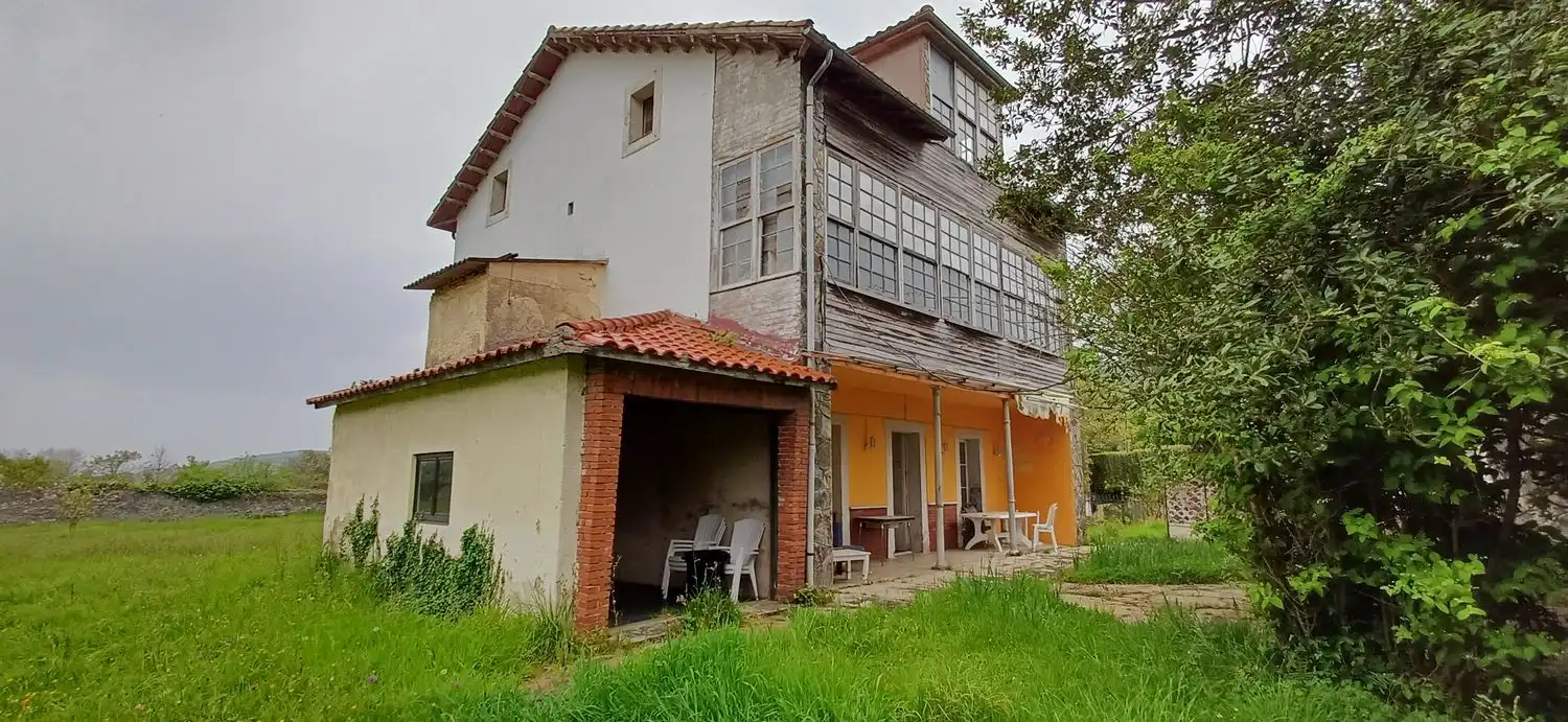 Exterior view of Houses for sale in Castrillón  with Terrace, Storage room and Swimming Pool