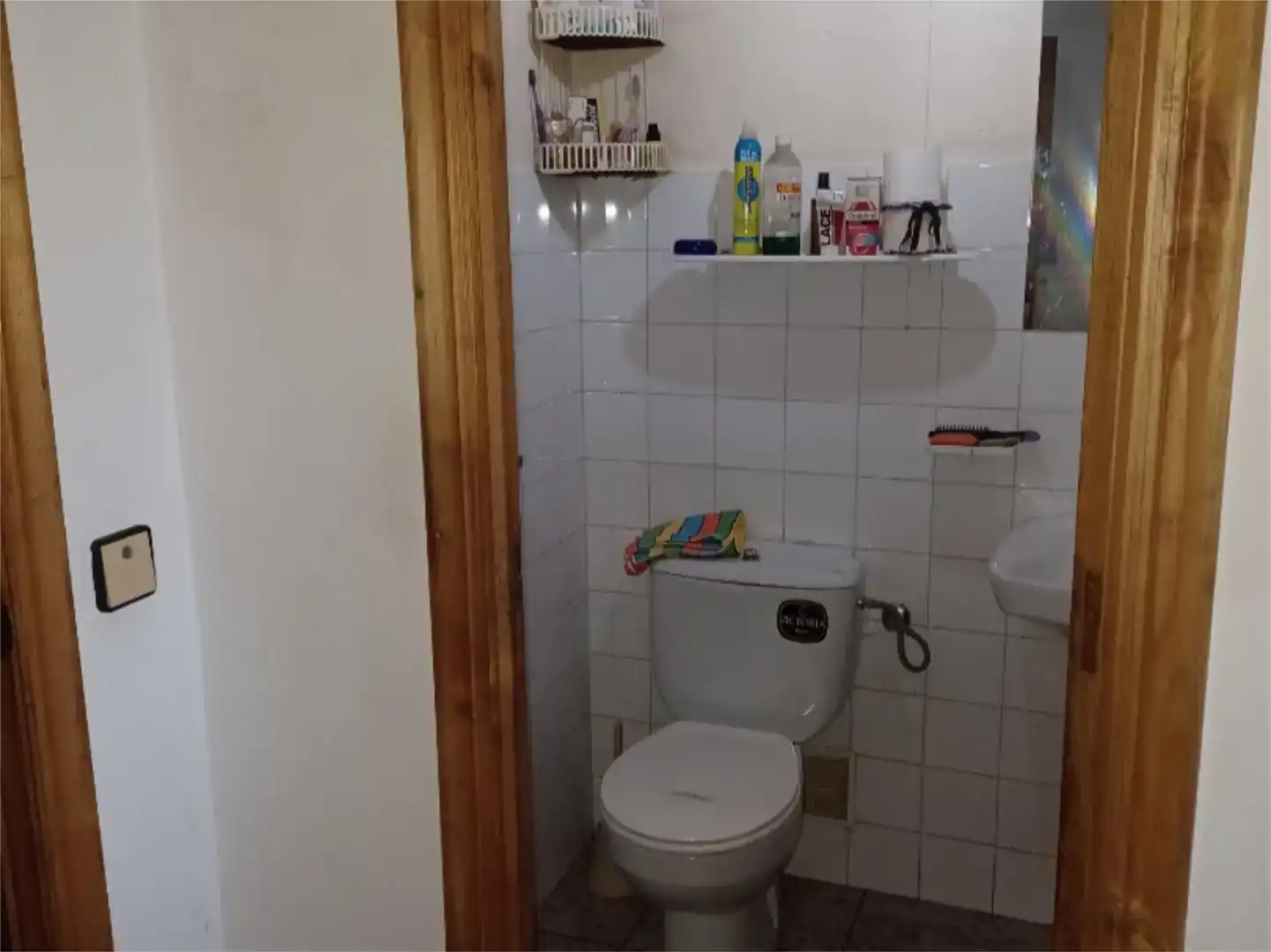 Bany de Casa adosada en venda en A Fonsagrada  amb Parquet i Moblat