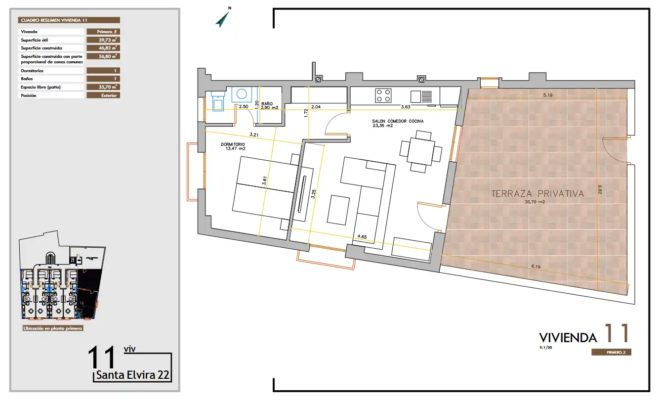 Piso en venta en Dos Hermanas con Aire acondicionado, Calefacción y Balcón