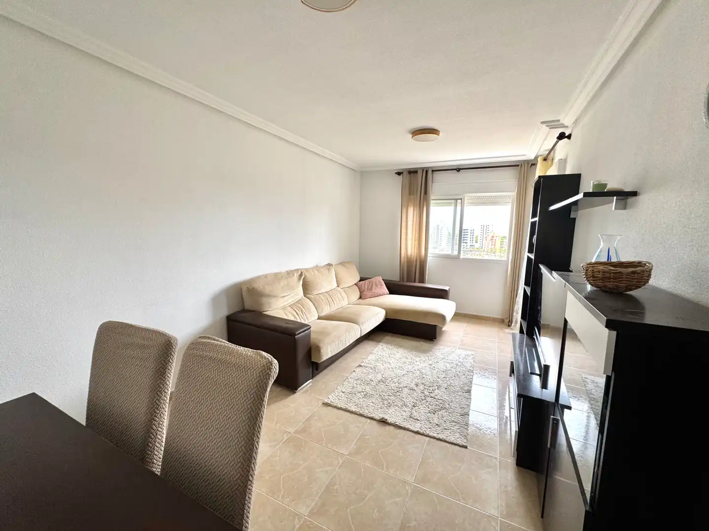 Sala de estar de Piso en venta en Guardamar del Segura con Aire acondicionado, Calefacción y Terraza