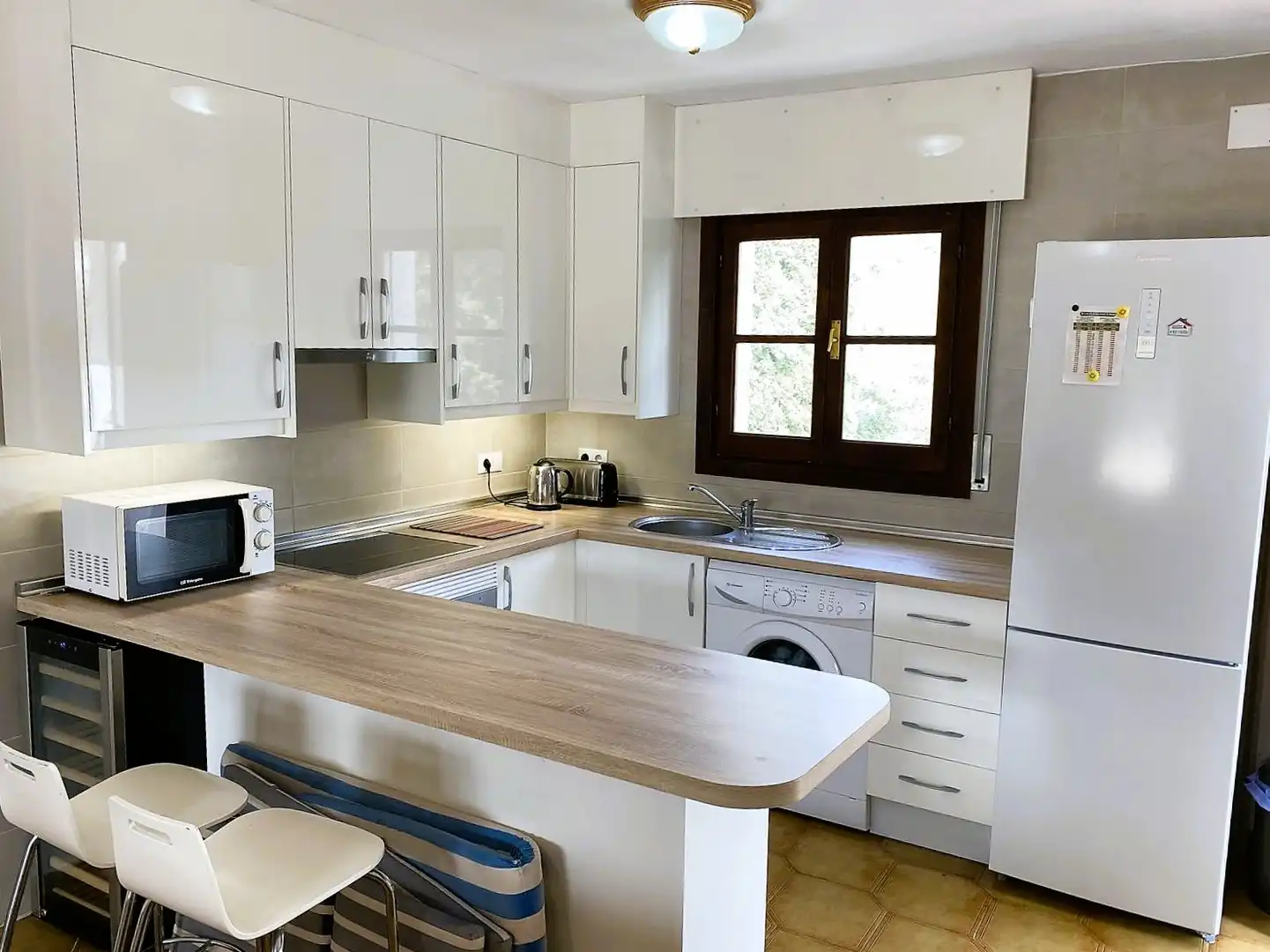 Kitchen of Apartments for sale in Mijas  with Air Conditioner, Terrace and Furnished