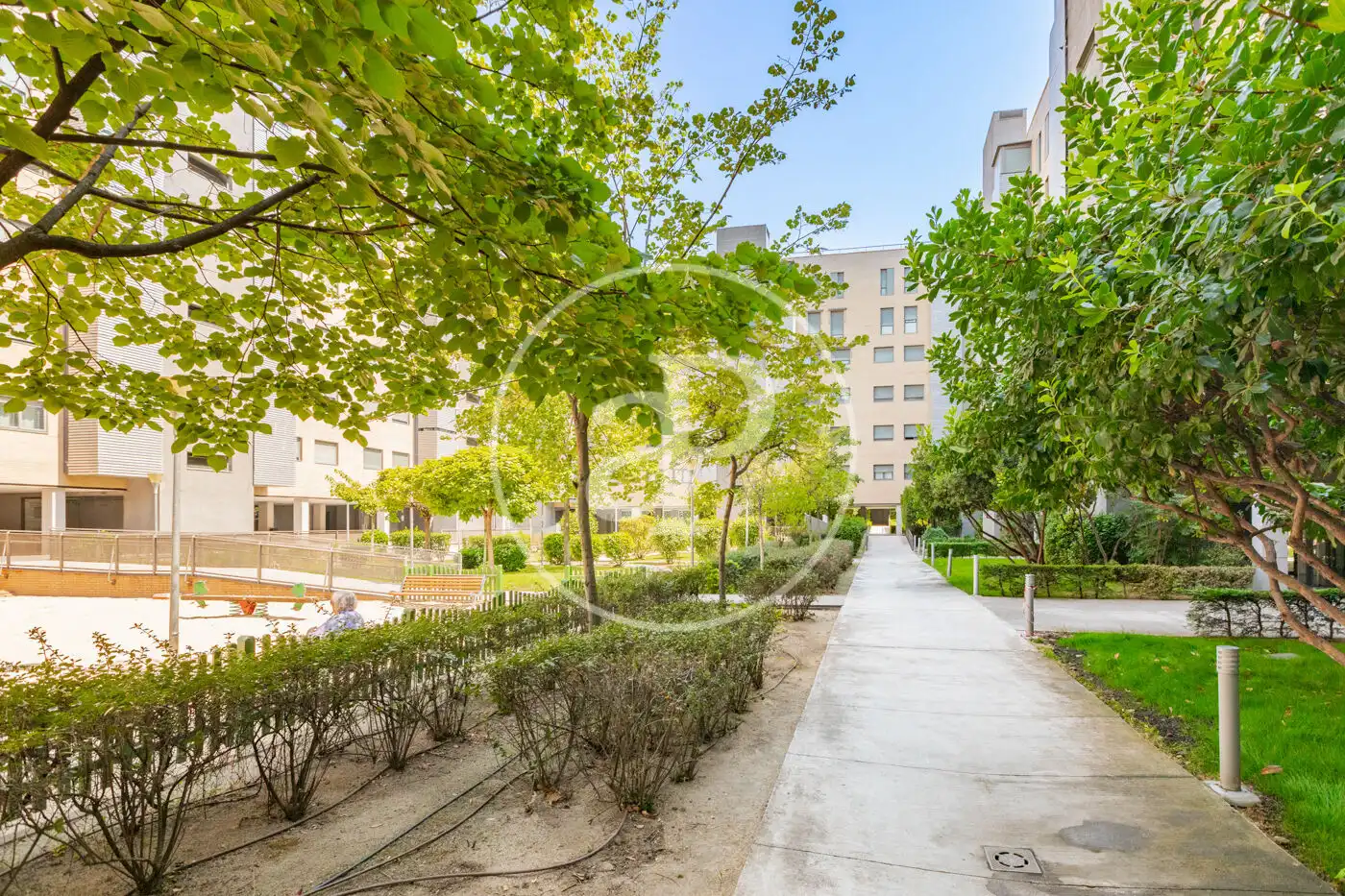 Vista exterior de Piso en venta en Madrid con Aire acondicionado, Calefacción y Jardín privado
