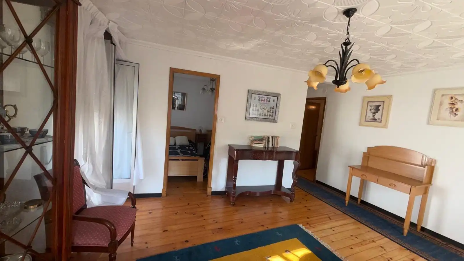 Dormitori de Casa o xalet de lloguer en Trasmiras amb Calefacció, Moblat i Balcó