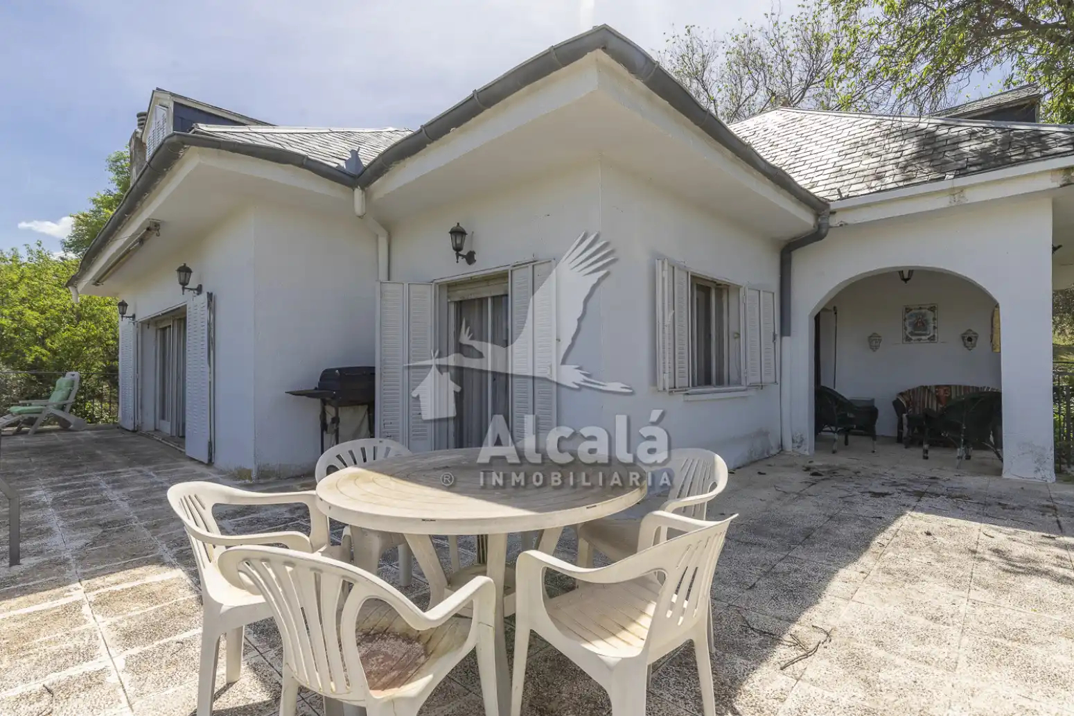 Jardín de Casa o chalet en venta en Valverde de Alcalá con Calefacción, Terraza y Trastero
