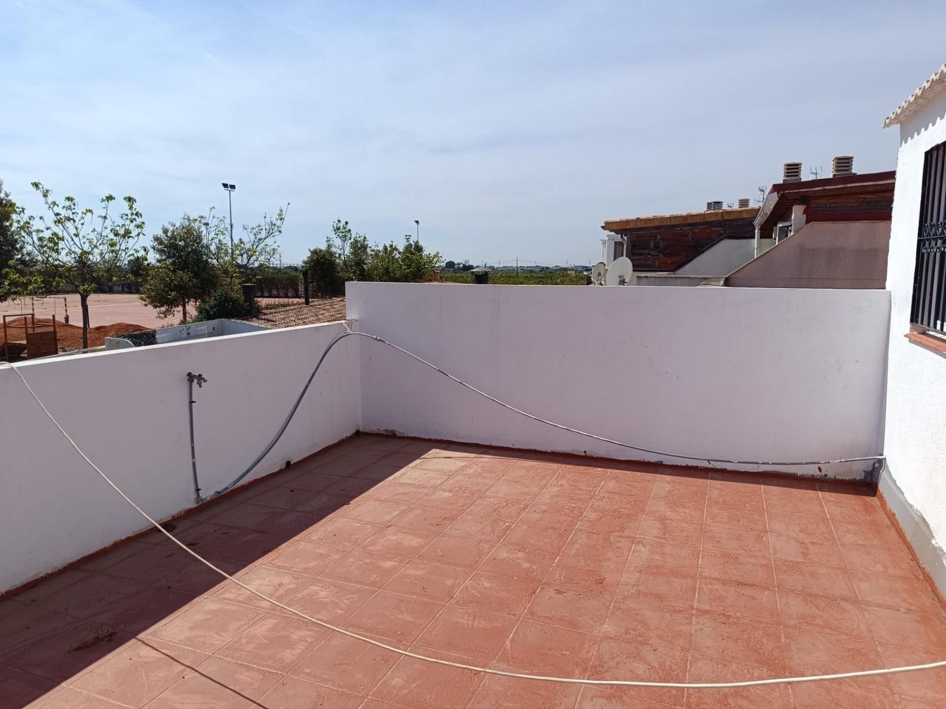 Terrassa de Casa adosada en venda en Vila-real amb Aire condicionat, Terrassa i Traster
