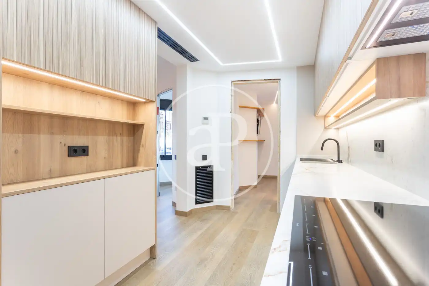 Cocina de Piso en venta en Sant Feliu de Llobregat con Aire acondicionado, Calefacción y Amueblado