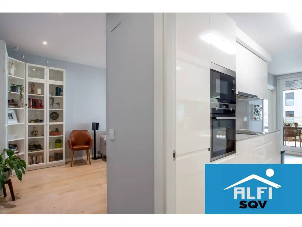 Kitchen of Flat for sale in Sant Cugat del Vallès  with Air Conditioner, Heating and Terrace