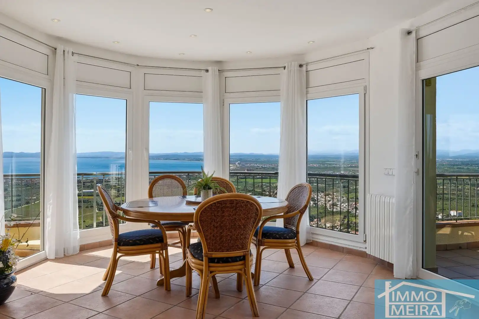 Dining room of Houses for sale in Roses  with Air Conditioner, Heating and Private garden