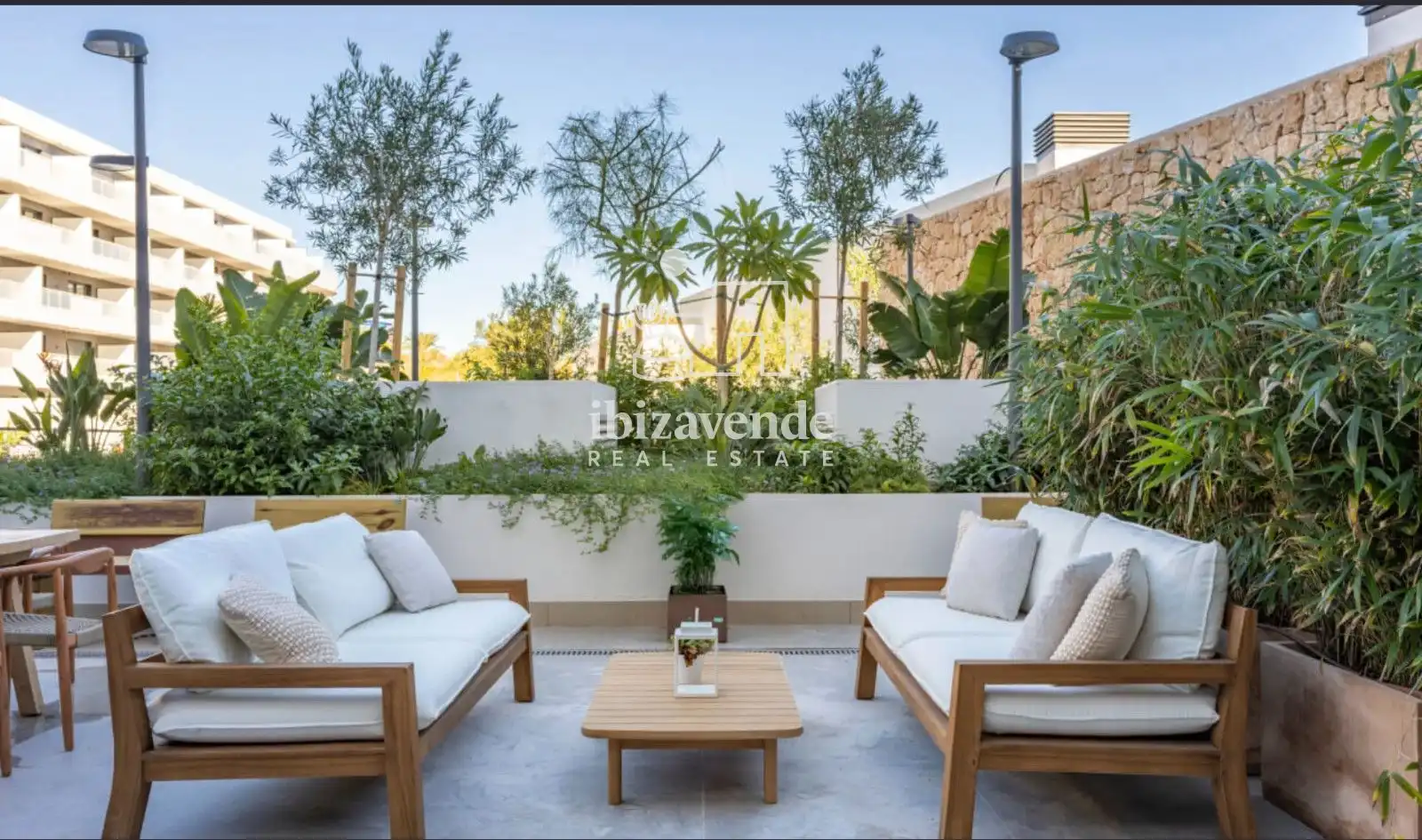 Terrace of Flat for rent in Eivissa  with Air Conditioner, Terrace and Swimming Pool