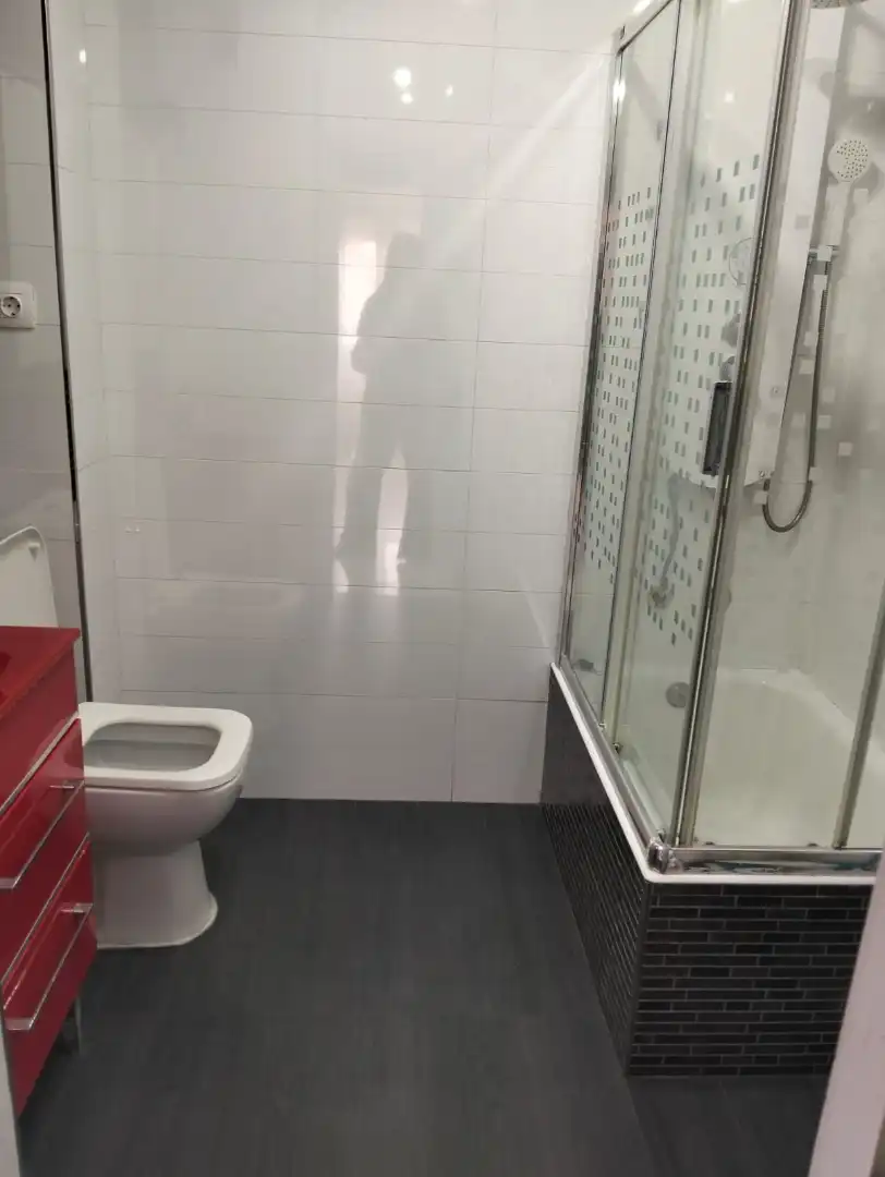Bathroom of Flat for sale in Bilbao   with Heating, Terrace and Furnished
