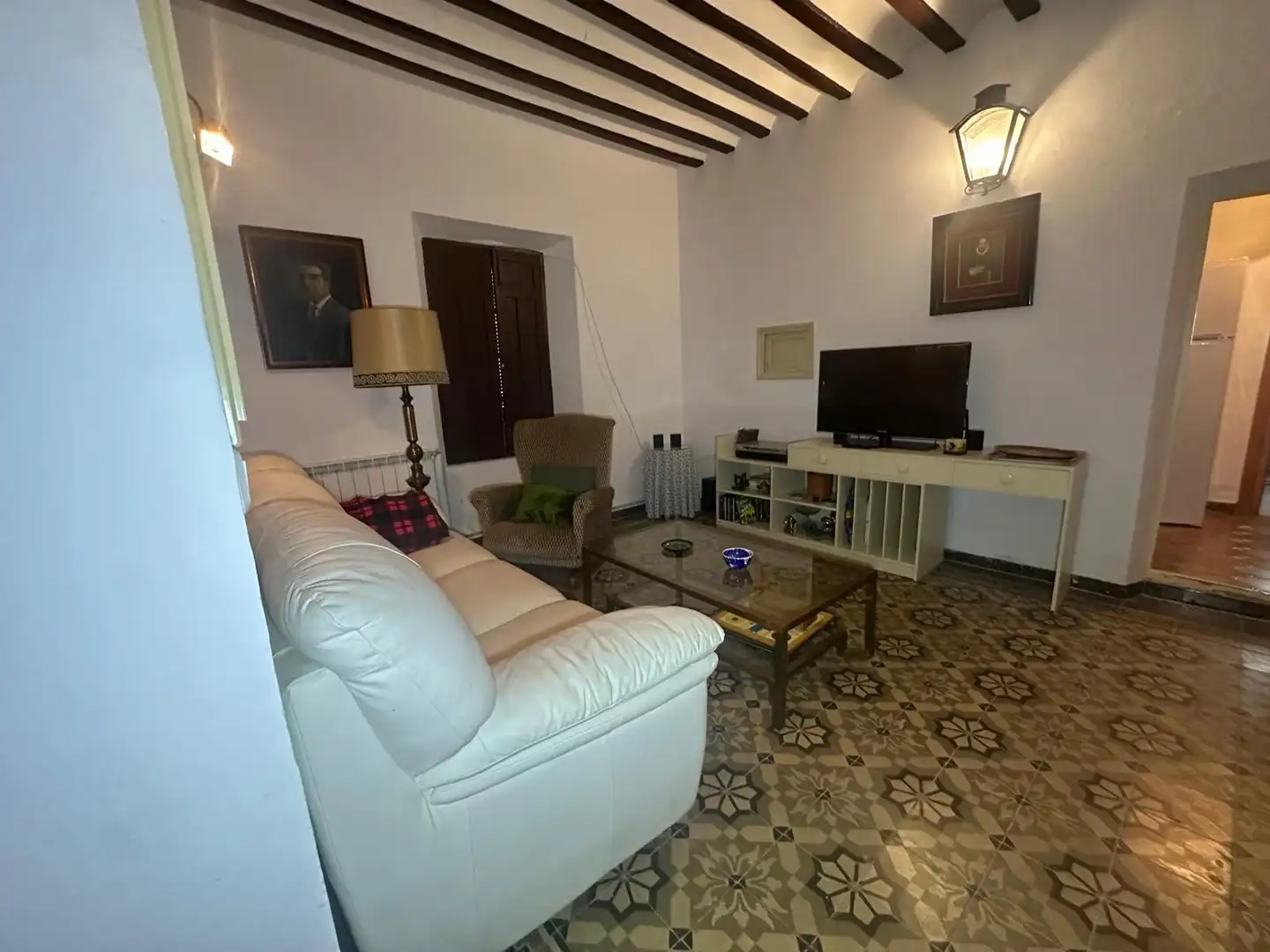 Living room of Houses for sale in Argamasilla de Alba  with Balcony
