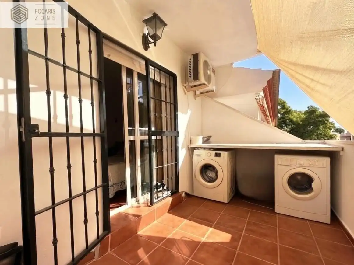Terrassa de Casa adosada en venda en Málaga amb Aire condicionat, Calefacció i Terrassa