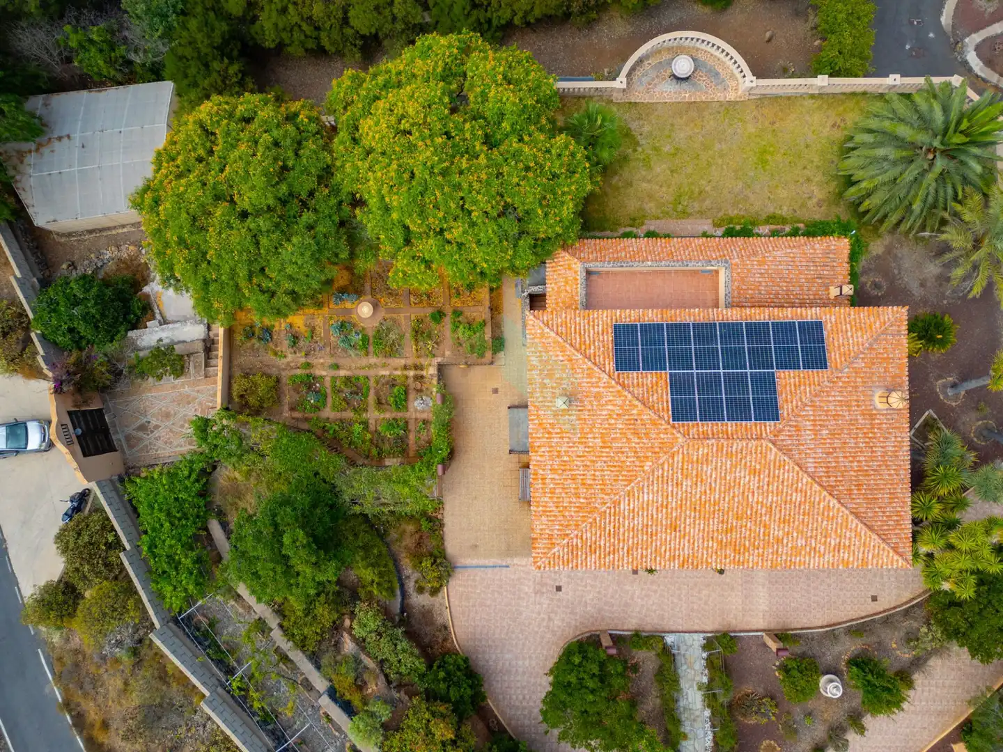 Jardín de Casa o chalet en venta en Arona con Aire acondicionado, Calefacción y Jardín privado