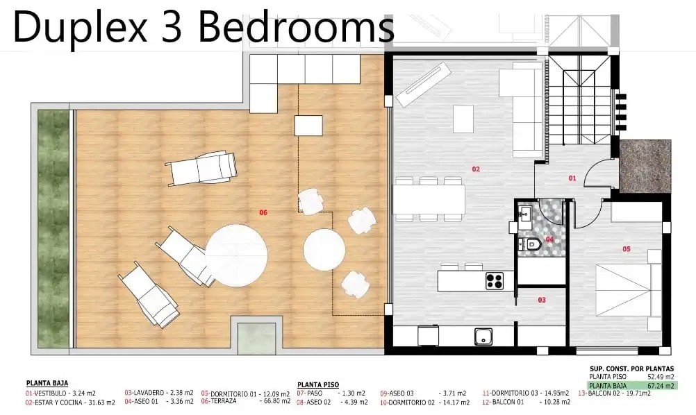 Appartement compact avec terrasse à vendre à Monforte del Cid, imagen 34